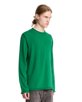 Green Wool Sweater | PDP | Antonia