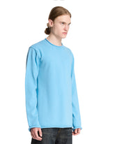 Light Blue Wool Sweater | PDP | Antonia