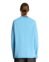 Light Blue Wool Sweater | PDP | Antonia