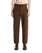 Brown Wool Trousers - SALE MEN CLOTHING | PLP | Antonia
