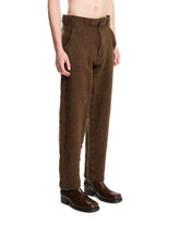 Brown Wool Trousers | PDP | Antonia