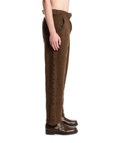 Brown Wool Trousers | PDP | Antonia