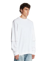 White Troy Cotton T-Shirt | PDP | Antonia