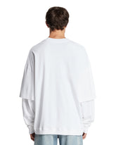 White Troy Cotton T-Shirt | PDP | Antonia