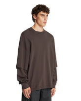 Gray Troy Cotton T-Shirt | PDP | Antonia