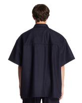 Blue Short-Sleeved Polo Shirt | PDP | Antonia