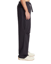 Blue Cotton Jordan Pants | PDP | Antonia