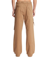 Brown Cotton Jordan Pants | PDP | Antonia