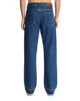 Blue Straight-Leg Jeans | PDP | Antonia