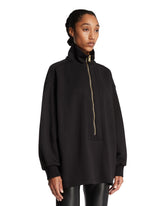 Black Zip-Up Hoodie | PDP | Antonia