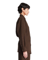 Gray Anne Tailored Shirt | PDP | Antonia