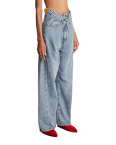 Blue Crossed Jeans Ines | PDP | Antonia