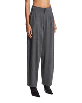 Blue Phebe Relaxed Fit Trousers | PDP | Antonia