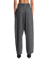 Blue Phebe Relaxed Fit Trousers | PDP | Antonia