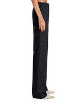 Blue Adjustable Waist Trousers | PDP | Antonia
