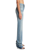 Blue Drawstring Jeans | PDP | Antonia