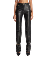 Pantaloni Marion In Pelle Neri - DARKPARK DONNA | PLP | Antonia