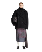Cappotto Oversize In Lana Nero - DRIES VAN NOTEN | PLP | Antonia