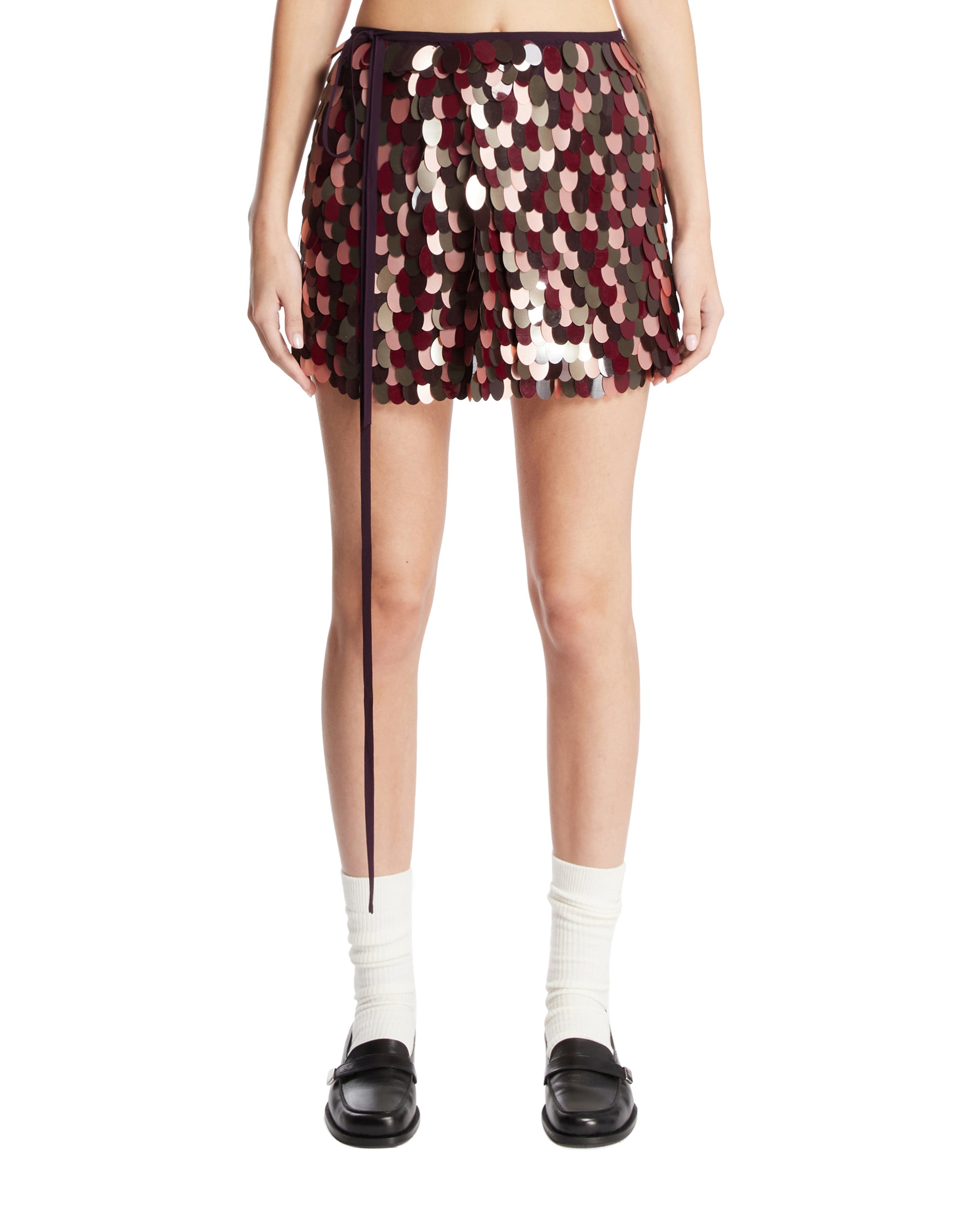 Multicolor Sequin Mini Skirt DRIES VAN NOTEN Antonia
