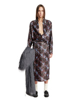 Camicia Con Strass Marrone - CAMICIE DONNA | PLP | Antonia