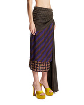 Purple Draped Skirt | PDP | Antonia