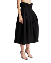 Black Sculptural Skirt | PDP | Antonia