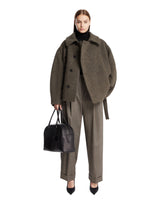 Gray Wool Trousers - Women's trousers | PLP | Antonia