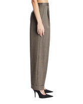 Gray Wool Trousers | PDP | Antonia