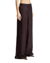 Brown Striped Palazzo Pants | PDP | Antonia