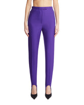 Purple Stirrup Pants - Women's trousers | PLP | Antonia