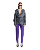 Purple Stirrup Pants - Women's trousers | PLP | Antonia