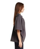 Gray Draped T-Shirt | PDP | Antonia