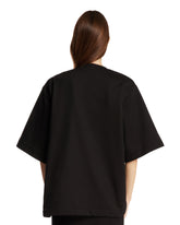 Black Draped T-Shirt | PDP | Antonia