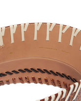 Light Brown Leather Corset Belt | PDP | Antonia