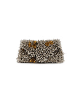 Silver Embellished Envelope Clutch | PDP | Antonia