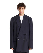 Blazer Doppiopetto In Lana Blu - GIACCHE UOMO | PLP | Antonia