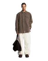 Overshirt Con Zip Marrone | PDP | Antonia