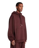 Burgundy Loose Fit Hoodie | PDP | Antonia