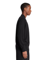 Black Long-Sleeve Polo | PDP | Antonia