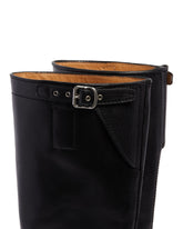 Stivali Biker In Pelle Neri | PDP | Antonia