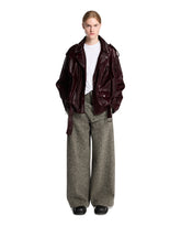 Giacca Biker In Pelle Viola | PDP | Antonia