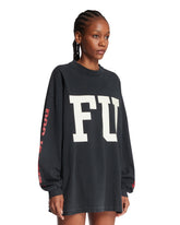 Black Long Sleeve Printed T-Shirt | PDP | Antonia