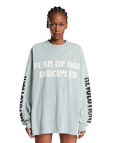 Blue Long Sleeve Disciples T-Shirt | PDP | Antonia