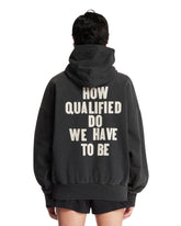 Black Printed Cotton Sweatshirt | PDP | Antonia