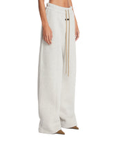 Gray Wide-Leg Trousers | PDP | Antonia