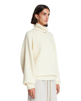 White Turtleneck Pullover | PDP | Antonia