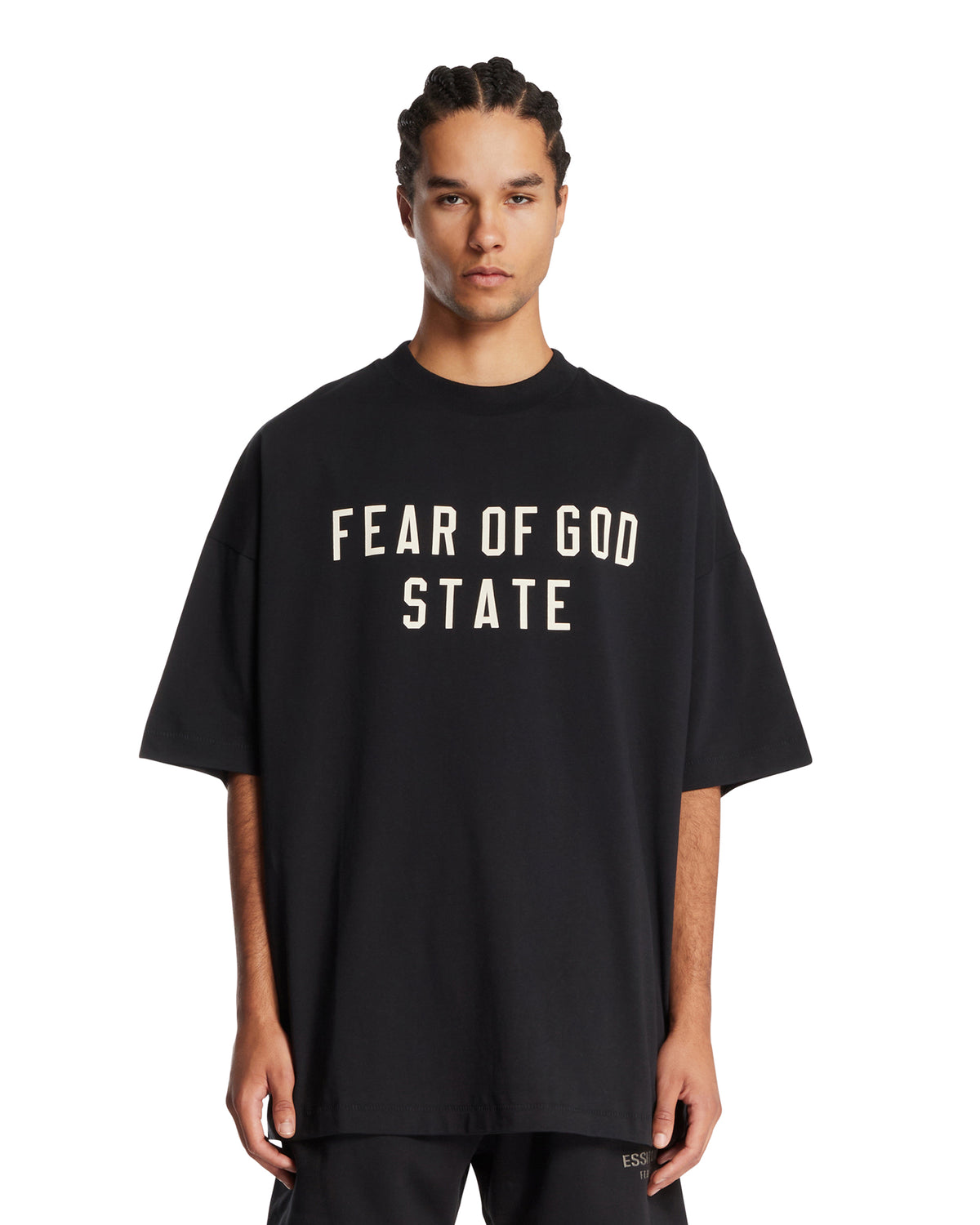 Black 90s T-Shirt | FEAR OF GOD ESSENTIALS - Antonia
