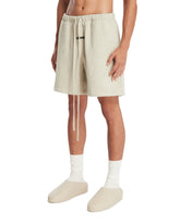 Gray Cotton Shorts | PDP | Antonia