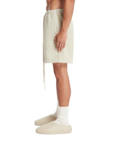 Gray Cotton Shorts | PDP | Antonia