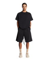 Black Relaxed Cotton Shorts - FEAR OF GOD ESSENTIALS MEN | PLP | Antonia